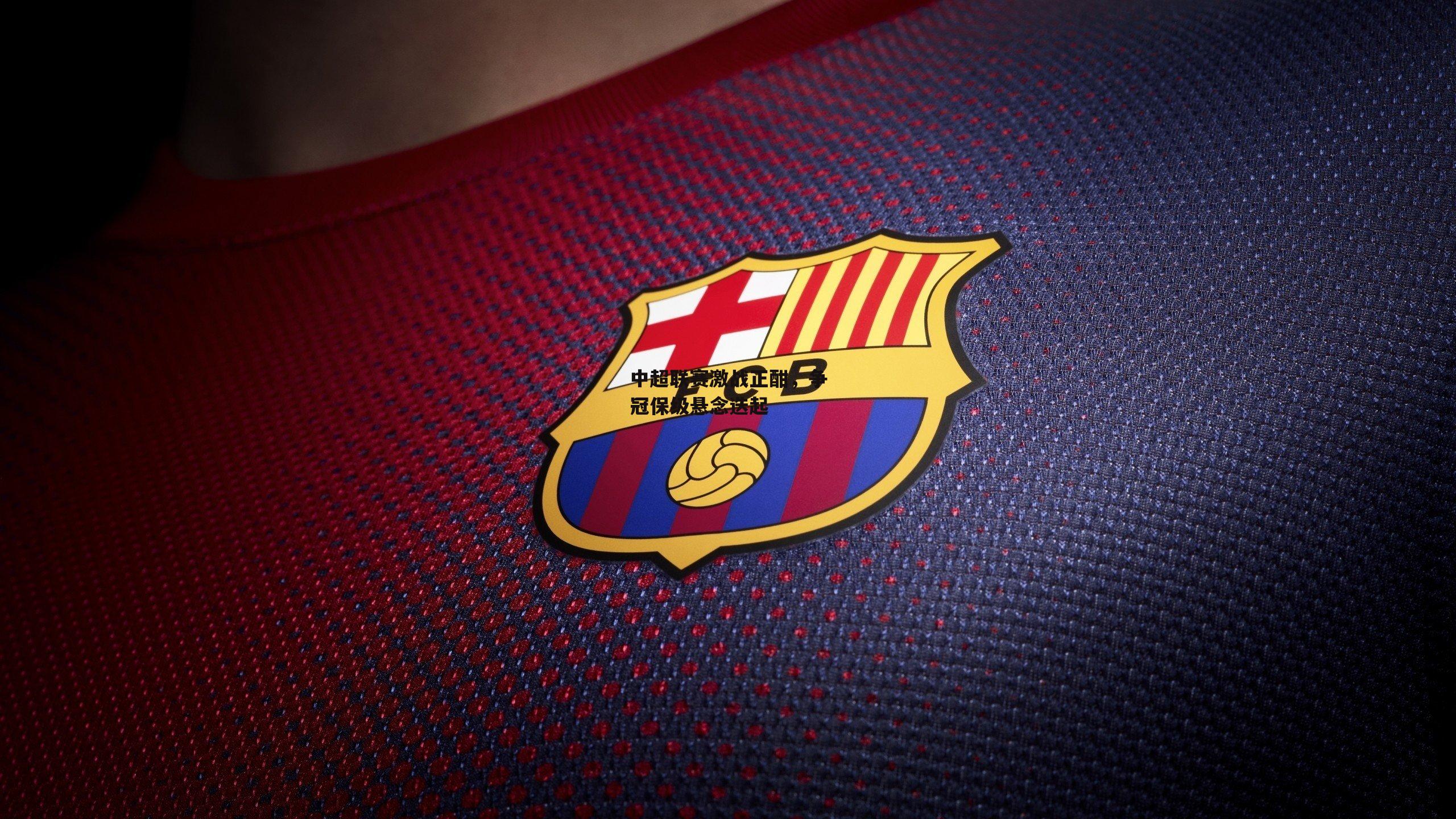 中超联赛激战正酣，争冠保级悬念迭起